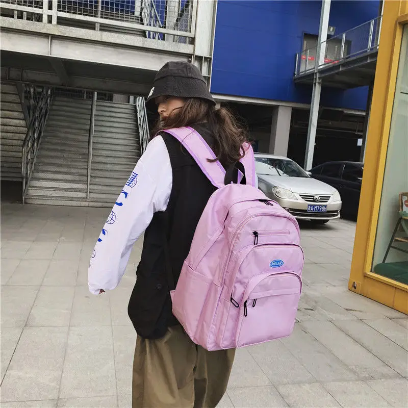 Work clothes schoolbag Gangfeng University Female High School Student Backpack ins simple and versatile backpack with large
Work clothes schoolbag Gangfeng University Female High School Student Backpack ins simple and versatile backpack with large