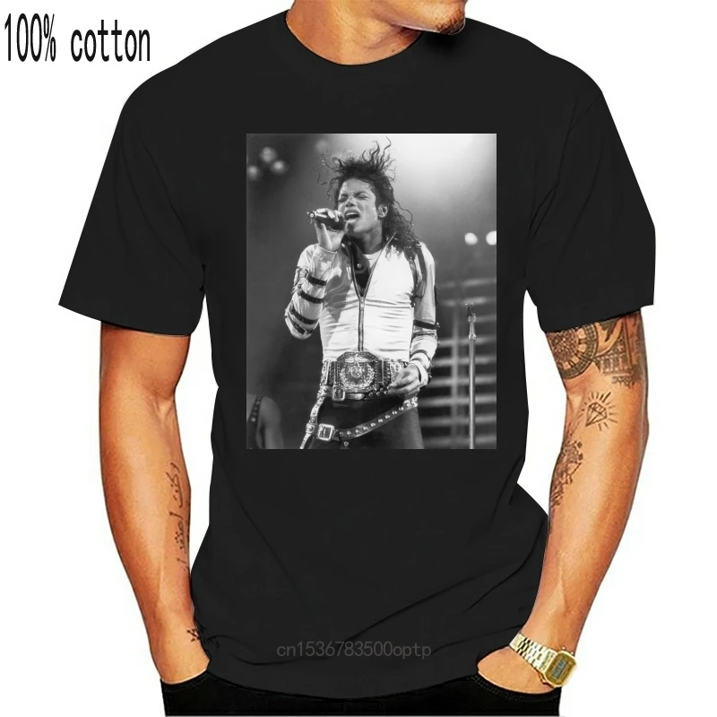 New Michael Jackson T--Shirt Design Pop King Top 100% Cotton Unisex Women Adults Casual Tee Shirt
New Michael Jackson T--Shirt Design Pop King Top 100% Cotton Unisex Women Adults Casual Tee Shirt