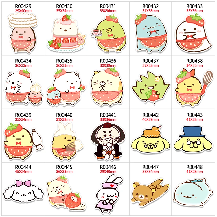 hot sales 30 Pcs resins Japanese Cartoon planar resin cabochon DIY handmade materials
hot sales 30 Pcs resins Japanese Cartoon planar resin cabochon DIY handmade materials