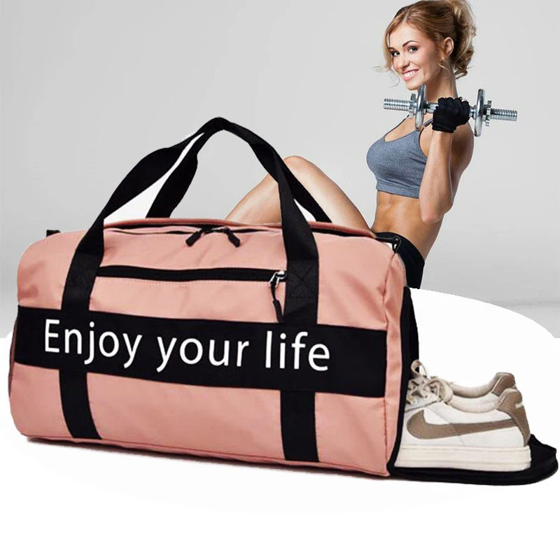 Дорожная нейлоновая сумка для мужчин и женщин Водонепроницаемая спортивная с