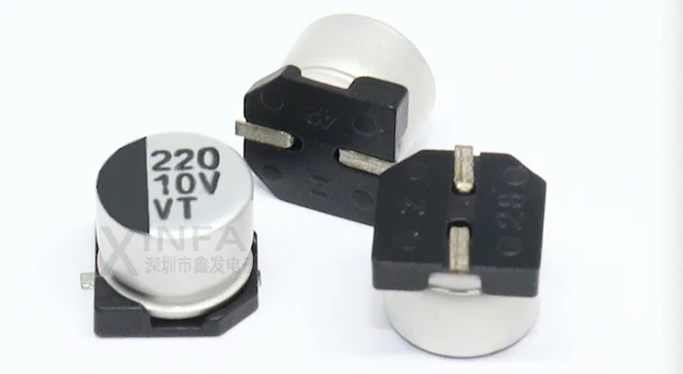 10pcs/lot original Aluminum electrolytic capacitor 10V220UF volume 6.3*5.4 220UF/10V SMD electrolytic capacitor
10pcs/lot original Aluminum electrolytic capacitor 10V220UF volume 6.3*5.4 220UF/10V SMD electrolytic capacitor