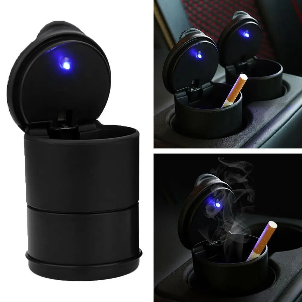 Car Ashtray LED Light Flame Retardant Tray Cup Car Styling Smokeless Auto Ashtray Flame Retardant Cigarette Holder Box Interior
Car Ashtray LED Light Flame Retardant Tray Cup Car Styling Smokeless Auto Ashtray Flame Retardant Cigarette Holder Box Interior
