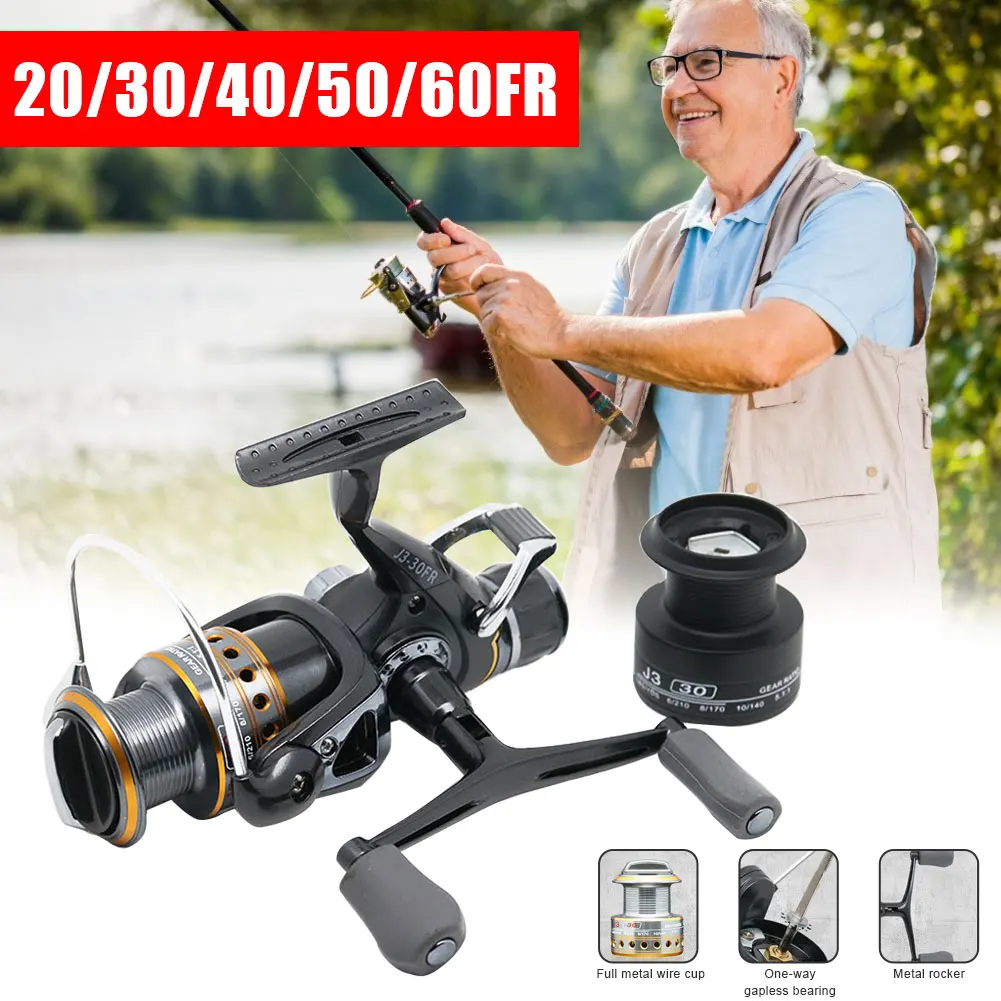 High Quality 14+1 BB Double Spool Fishing Reel 5.5:1 Gear Ratio High Speed Spinning Reel Carp Fishing Reels For Saltwater
High Quality 14+1 BB Double Spool Fishing Reel 5.5:1 Gear Ratio High Speed Spinning Reel Carp Fishing Reels For Saltwater