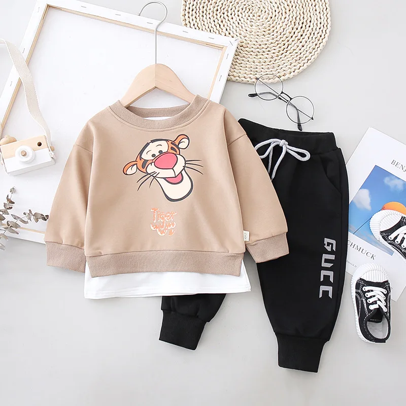 Spring Autumn Baby Casual Tracksuit Children Boy Girl Cotton T-shirt Pants 2Pcs/Sets Kids Leisure Sport Suit Infant Clothing
Spring Autumn Baby Casual Tracksuit Children Boy Girl Cotton T-shirt Pants 2Pcs/Sets Kids Leisure Sport Suit Infant Clothing