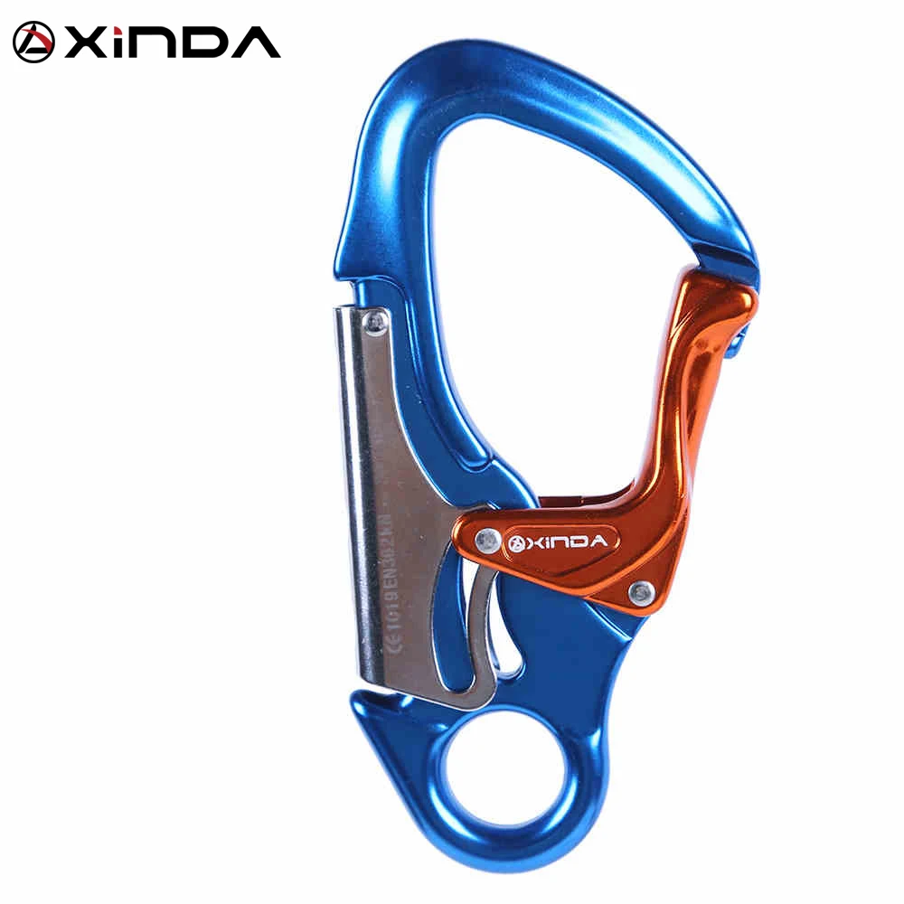 Outdoor Rock Climbing Carabiner Karabiner 30KN Mountain Downhill Safety Hook Via Ferrata Buckle Working Carabiners Equipment
Outdoor Rock Climbing Carabiner Karabiner 30KN Mountain Downhill Safety Hook Via Ferrata Buckle Working Carabiners Equipment