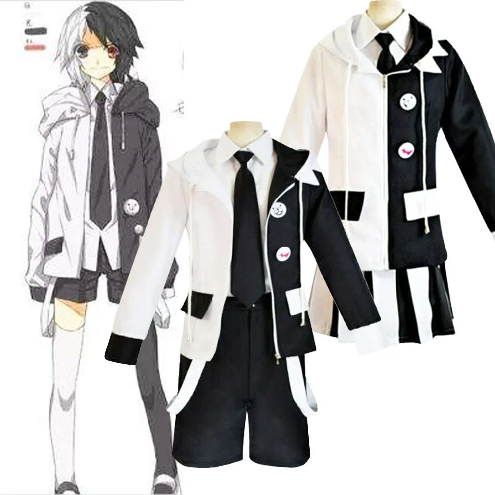 Anime Danganronpa V3: Killing Harmony Cosplay High Quality Monokuma Unisex Cosplay Costume coat+shirt+tie+skirt(or pants)+socks
Anime Danganronpa V3: Killing Harmony Cosplay High Quality Monokuma Unisex Cosplay Costume coat+shirt+tie+skirt(or pants)+socks
