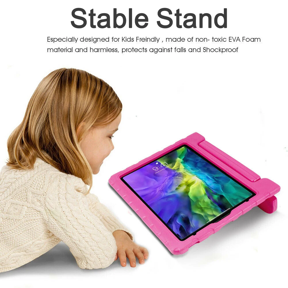 Portable Kids Case iPad Pro 12.9 Inch 2020 Tablet Case Shockproof Protect Cover Handle Stand Cover iPad Pro 11 inch 2020 shell 
Portable Kids Case iPad Pro 12.9 Inch 2020 Tablet Case Shockproof Protect Cover Handle Stand Cover iPad Pro 11 inch 2020 shell