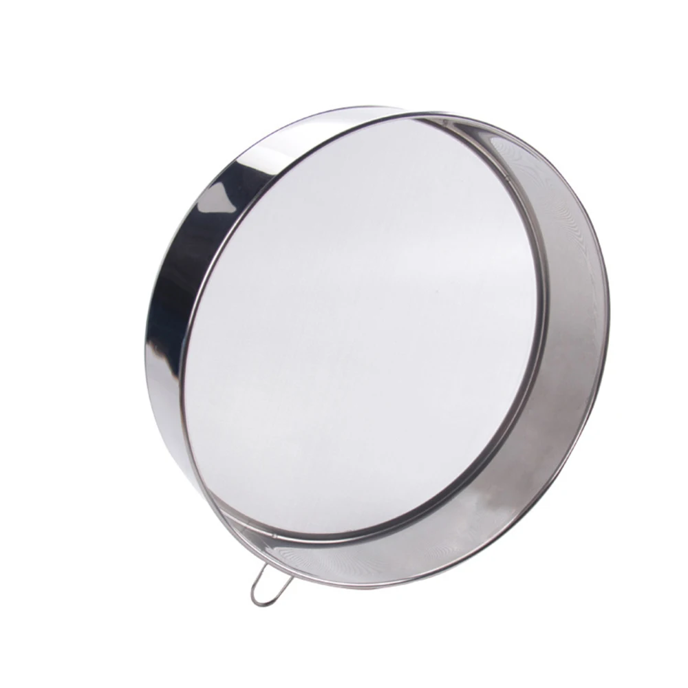 Durable Flour Sifter 304 Thickened Kitchen Baking Tool Silver Stainless Steel Handheld Powder Filter Screen Sieve
Durable Flour Sifter 304 Thickened Kitchen Baking Tool Silver Stainless Steel Handheld Powder Filter Screen Sieve