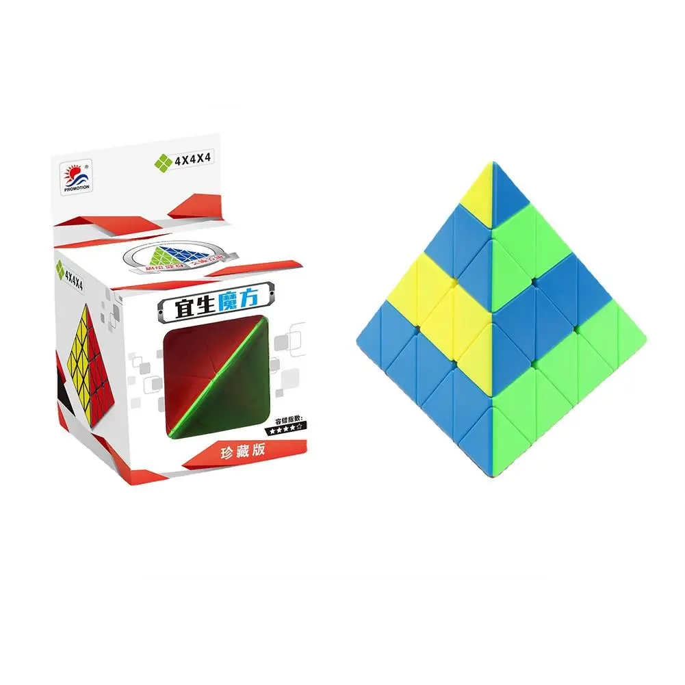 Pyramid Speed Cube Fast Smooth Turning Solid Durable Stickerless Frosted Puzzle Toy For Kids
Pyramid Speed Cube Fast Smooth Turning Solid Durable Stickerless Frosted Puzzle Toy For Kids