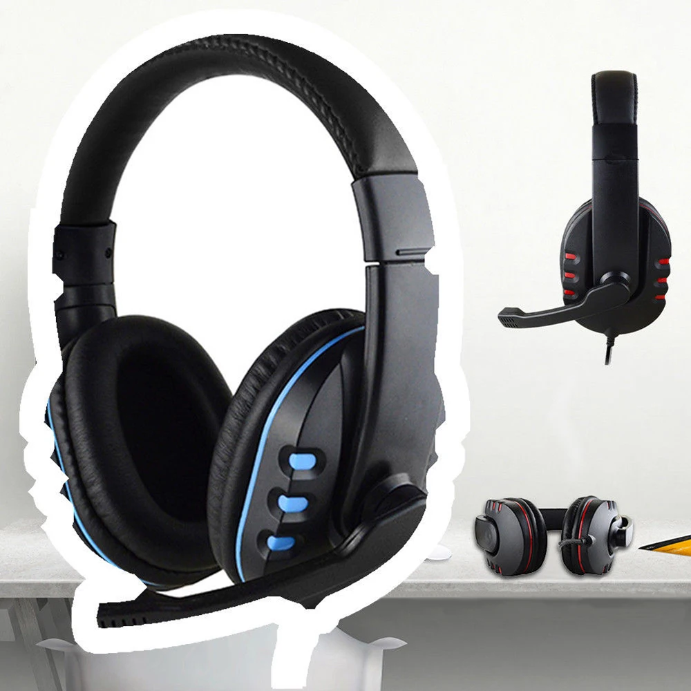 Wired Stereo Headset For PS4 Gaming Comfortable Headphone with Hi Sound Quality Stability Omnidirectional Micphone 20 hz-2khz
Wired Stereo Headset For PS4 Gaming Comfortable Headphone with Hi Sound Quality Stability Omnidirectional Micphone 20 hz-2khz