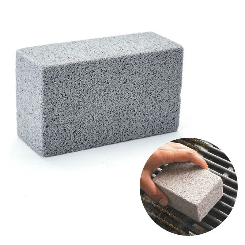 

2Pcs BBQ Grill Cleaning Brick Block Barbecue Cleaning Stone BBQ Racks Stains Grease Cleaner Tools Kitchen Gadgets decorates