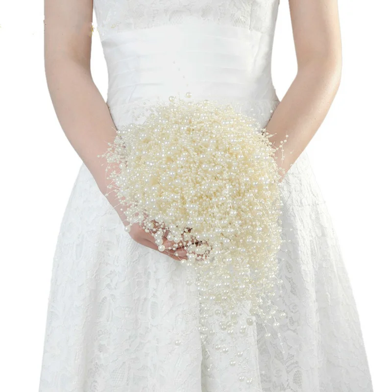 Elegant custom bridal wedding full pearl bouquet Stunning pearl wrist flower Wedding bouquet Wedding dress accessories
Elegant custom bridal wedding full pearl bouquet Stunning pearl wrist flower Wedding bouquet Wedding dress accessories