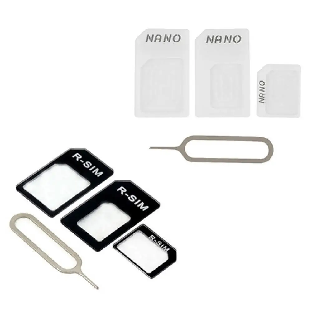 3 in 1 NanoSIM Card to Micro SIM Card to Standard SIM Card Adapter Converter
3 in 1 NanoSIM Card to Micro SIM Card to Standard SIM Card Adapter Converter