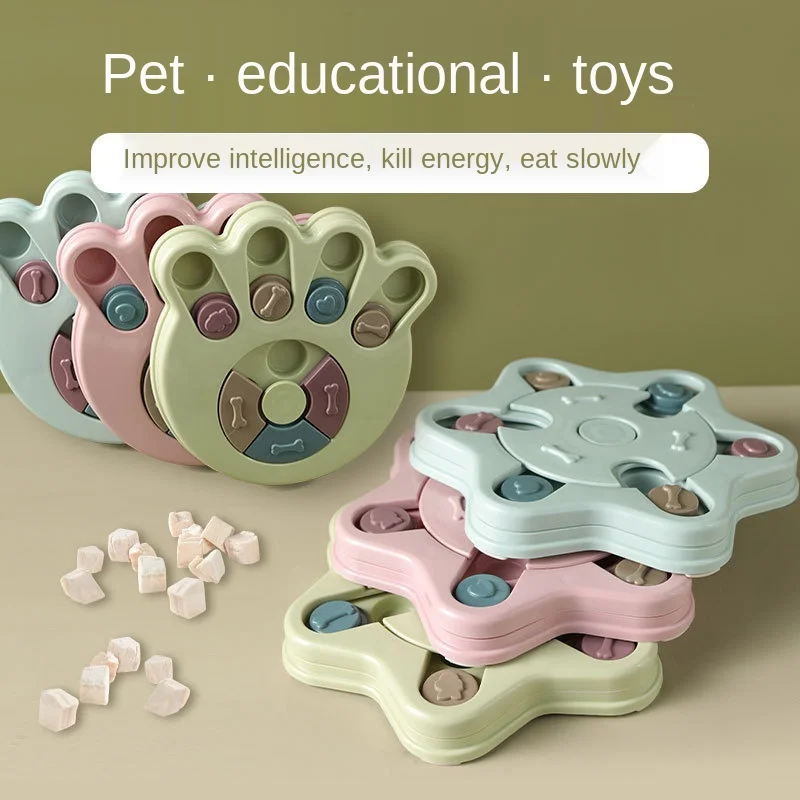 Pet Training Puzzle Dog Toy Slow Food Bowl Leaking Food Dog Game Disc Board Funny Slow Eat Biting Dogs Pets Accessories Stuff
Pet Training Puzzle Dog Toy Slow Food Bowl Leaking Food Dog Game Disc Board Funny Slow Eat Biting Dogs Pets Accessories Stuff