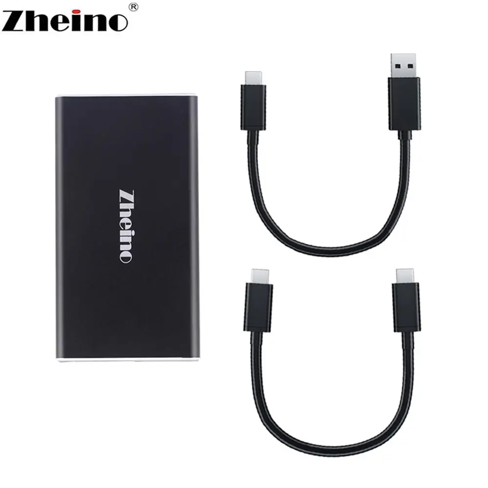 Zheino Portage SSD 512 Гб OTG Typec к внешний твердотельный жесткий диск USB алюминиевый