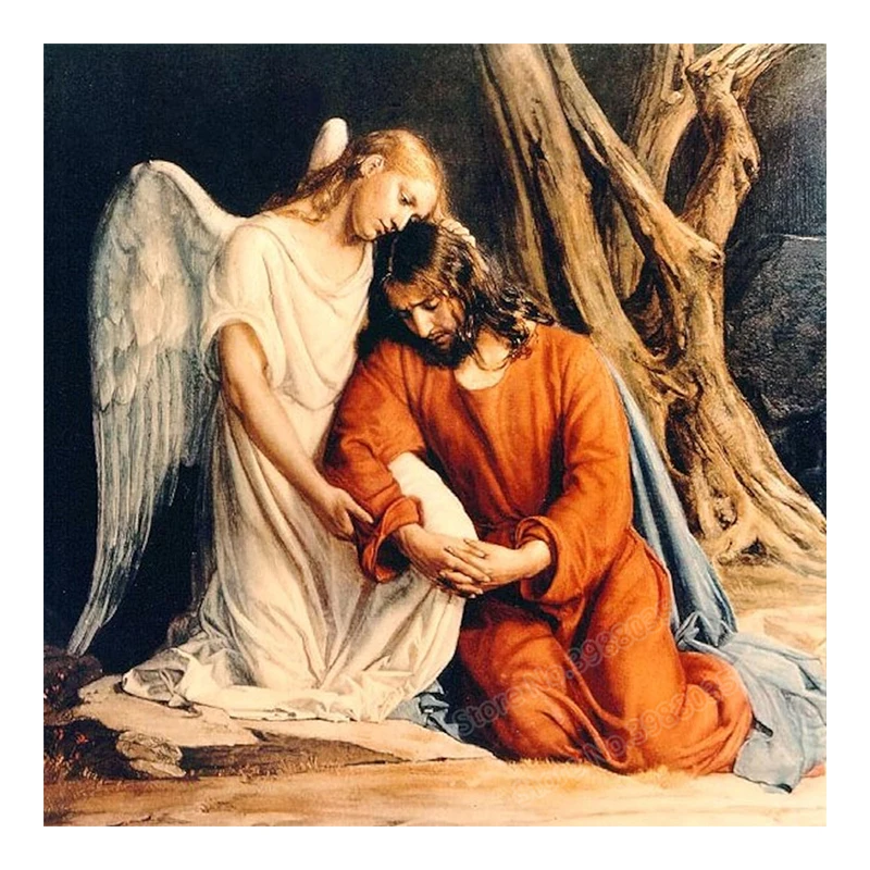 5D DIY Diamond Painting Angel Comforted Jesus Diamond Embroidery picture rhinestone diamond mosaic Home decor Handmade Gifts
5D DIY Diamond Painting Angel Comforted Jesus Diamond Embroidery picture rhinestone diamond mosaic Home decor Handmade Gifts