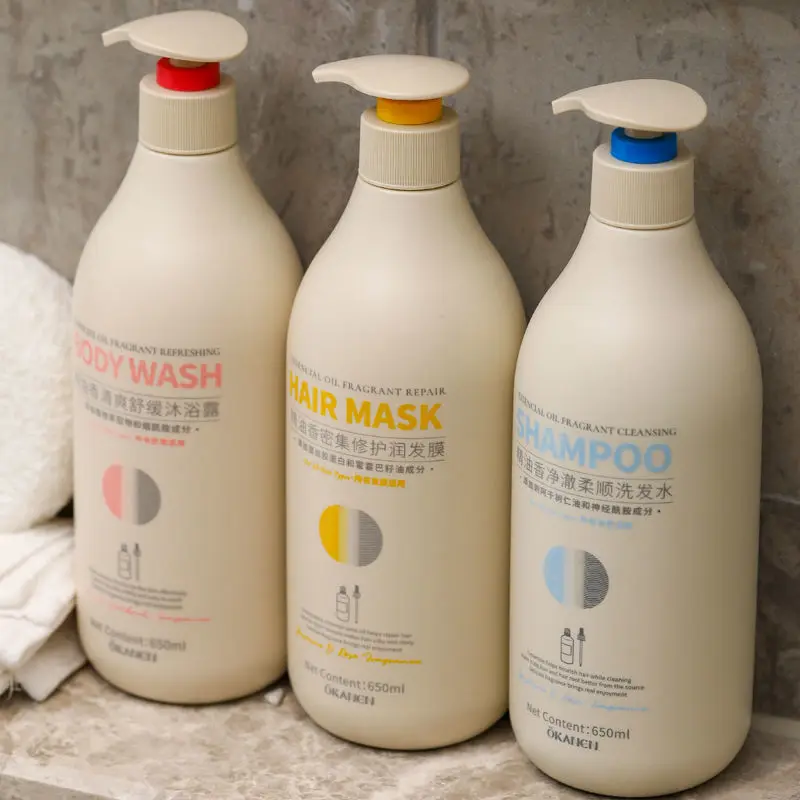 Genuine Shampoo Shower Gel Conditioner Set Soft Anti Dandruff Oil Control Shampoo Lasting Refreshing Aromatic Hair Care Products
Genuine Shampoo Shower Gel Conditioner Set Soft Anti Dandruff Oil Control Shampoo Lasting Refreshing Aromatic Hair Care Products