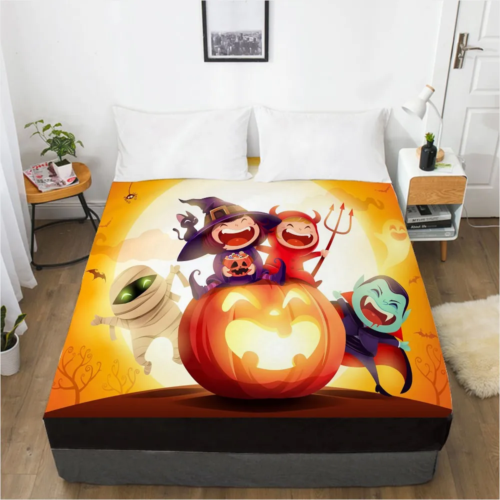 3D HD Bed Sheets On Elastic Band Bed,1PCS Fitted Sheet 160x200/200x200/180x200,Bedsheet Bedding,Bed Linen Cartoon Halloween
3D HD Bed Sheets On Elastic Band Bed,1PCS Fitted Sheet 160x200/200x200/180x200,Bedsheet Bedding,Bed Linen Cartoon Halloween
