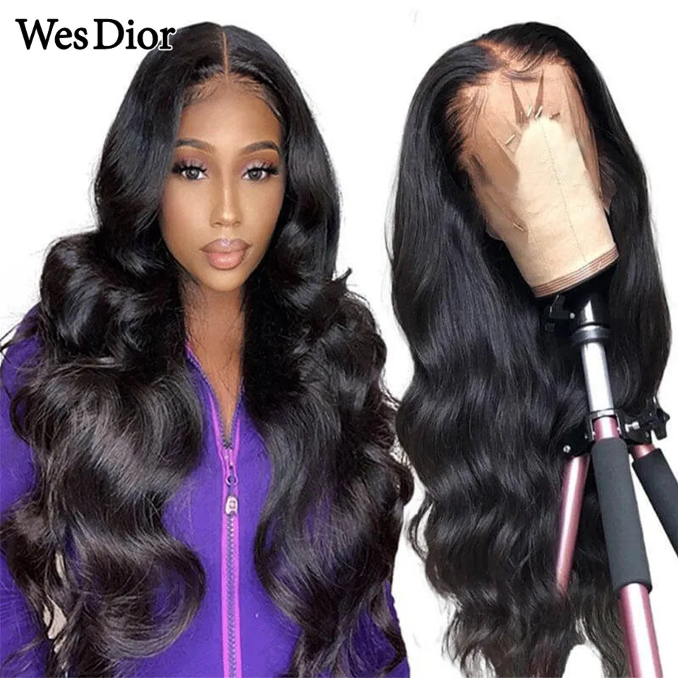 Body Wave Lace Front Wig Brazilian Natural Hairline 13x4 Lace Frontal Human Hair Wigs With Baby Hair Preplucked 4x4 Closure Wigs
Body Wave Lace Front Wig Brazilian Natural Hairline 13x4 Lace Frontal Human Hair Wigs With Baby Hair Preplucked 4x4 Closure Wigs