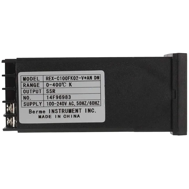 Терморегулятор REX C100 SSR 40DA, комплект теплоотвода с термопарой типа К, цифровой PID 40DA SSR реле, датчик зонда типа K, 1 м RKC
Терморегулятор REX C100 SSR 40DA, комплект теплоотвода с термопарой типа К, цифровой PID 40DA SSR реле, датчик зонда типа K, 1 м RKC