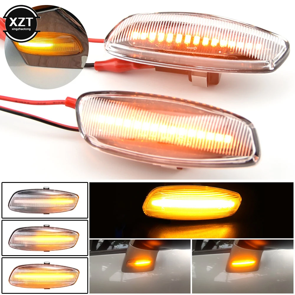 2Pcs Dynamic Car Side Marker Light for Peugeot 207 308 408 3008 5008 RCZ Sequential LED Turn Signal Indicator Blinker Lights
2Pcs Dynamic Car Side Marker Light for Peugeot 207 308 408 3008 5008 RCZ Sequential LED Turn Signal Indicator Blinker Lights