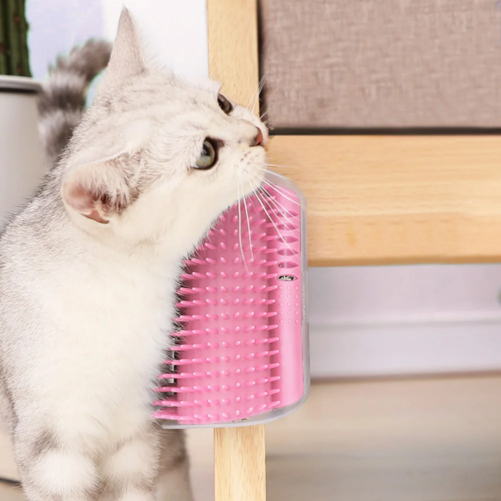Pet Product For Cat Self Groomer Wall Brush Corner Cat Massage Self Groomer Comb Brush With Catnip Cat Rubs with a Tickling Comb
Pet Product For Cat Self Groomer Wall Brush Corner Cat Massage Self Groomer Comb Brush With Catnip Cat Rubs with a Tickling Comb