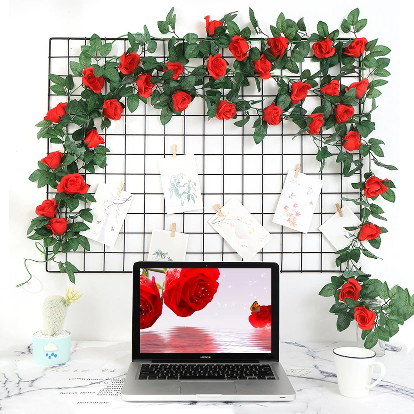 9 to 69 Heads Artificial Romantic Silk Tea Rose Flower Vine for Home Wedding Garden Arch Peony Garland Fake Flowers decoration
9 to 69 Heads Artificial Romantic Silk Tea Rose Flower Vine for Home Wedding Garden Arch Peony Garland Fake Flowers decoration
