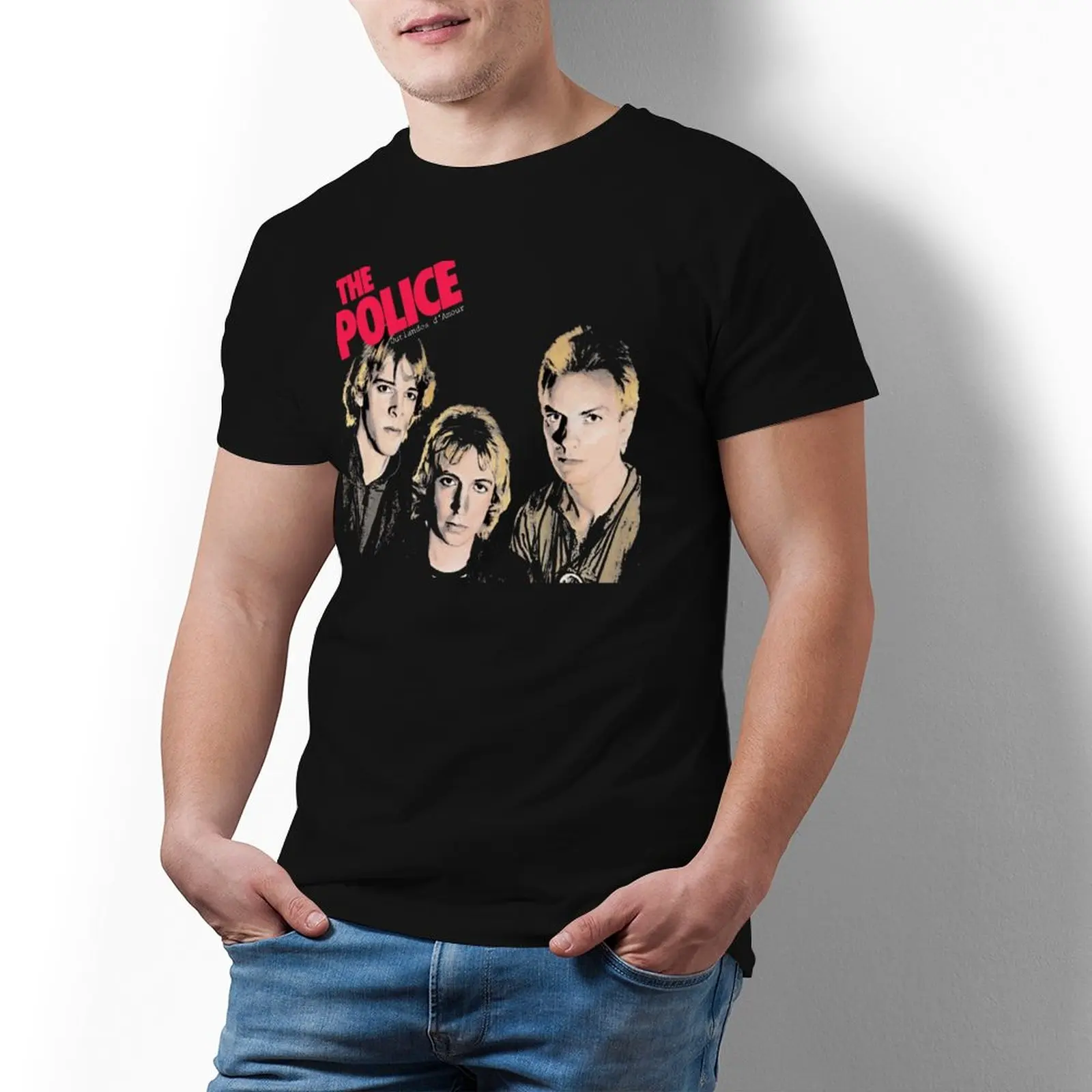 Band The Police T Shirt Sting Artist Summer 100 Percent Cotton T-Shirt Short Sleeve Print Tshirt Mens
Band The Police T Shirt Sting Artist Summer 100 Percent Cotton T-Shirt Short Sleeve Print Tshirt Mens