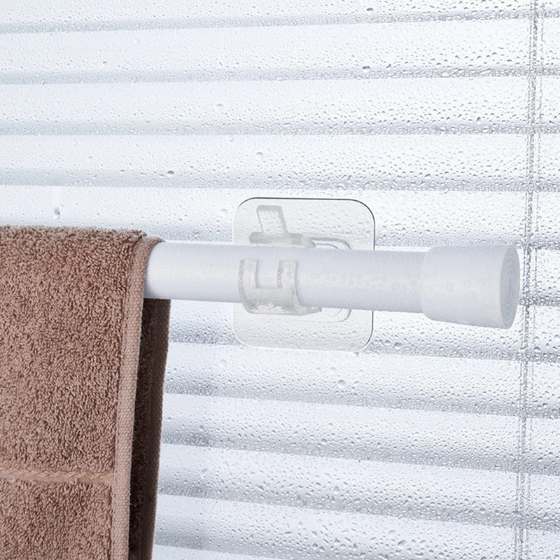 2Pcs Rails Rod Bracket Support Plastic Stick Hanger Clamp Window Frame Curtain Rods Bracket Hangers For Home Decoration
2Pcs Rails Rod Bracket Support Plastic Stick Hanger Clamp Window Frame Curtain Rods Bracket Hangers For Home Decoration