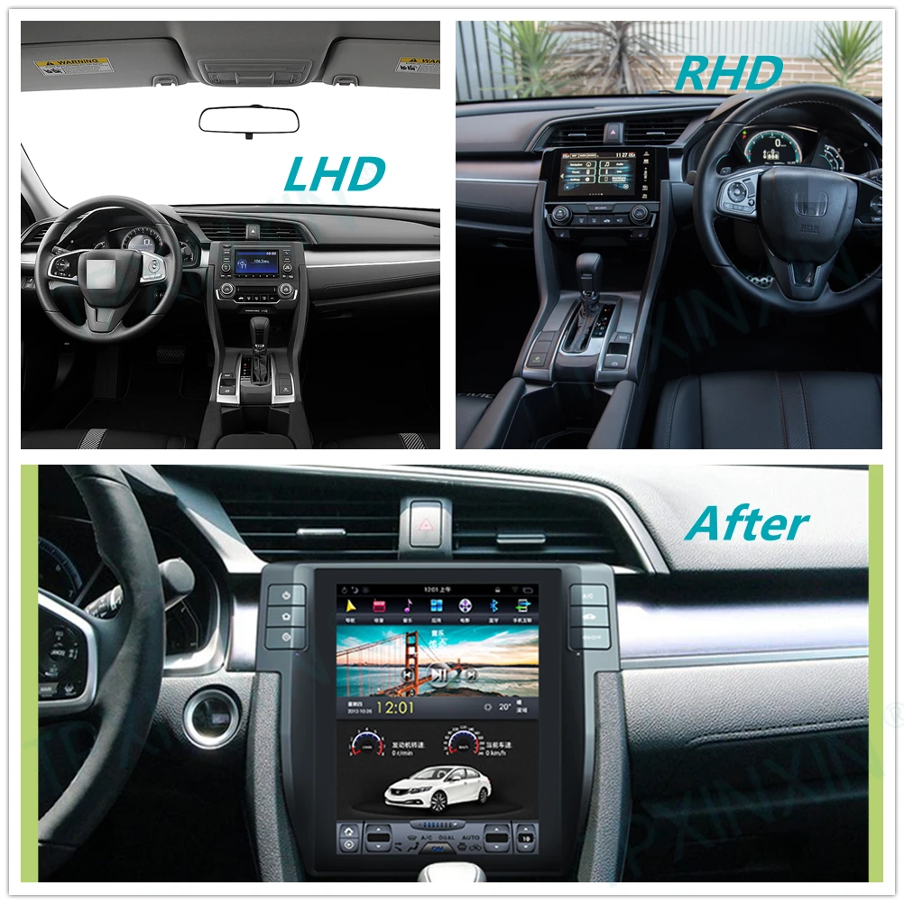 For Honda Civic 2016 2017 2018 2019 Android 9 Carplay Radio Player One Din Car GPS Navigation Multimedia Head Unit Car Stereo
For Honda Civic 2016 2017 2018 2019 Android 9 Carplay Radio Player One Din Car GPS Navigation Multimedia Head Unit Car Stereo