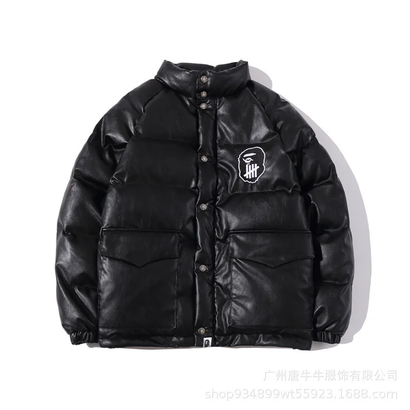 2021 new fashion brand co branded leather cotton clothing for boys and girls in winter
2021 new fashion brand co branded leather cotton clothing for boys and girls in winter