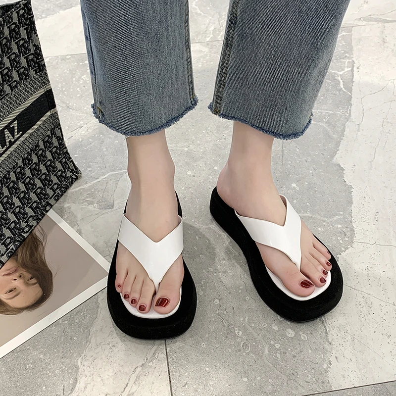 Women's Slippers Summer Women's Beach Flip-flops Sandals Casual Shoes Thick Bottom Women's Shoes Zapatos De Mujer Cute Slippers
Women's Slippers Summer Women's Beach Flip-flops Sandals Casual Shoes Thick Bottom Women's Shoes Zapatos De Mujer Cute Slippers