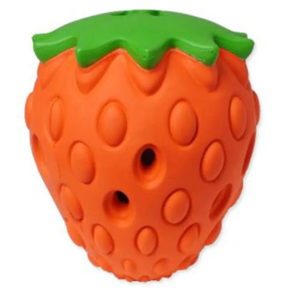 Natural Rubber Strawberry Shaped Dog Chew Toys Durable Eco-friendly Food Leaking Puppy Toys For Small Medium Large Dogs
Natural Rubber Strawberry Shaped Dog Chew Toys Durable Eco-friendly Food Leaking Puppy Toys For Small Medium Large Dogs
