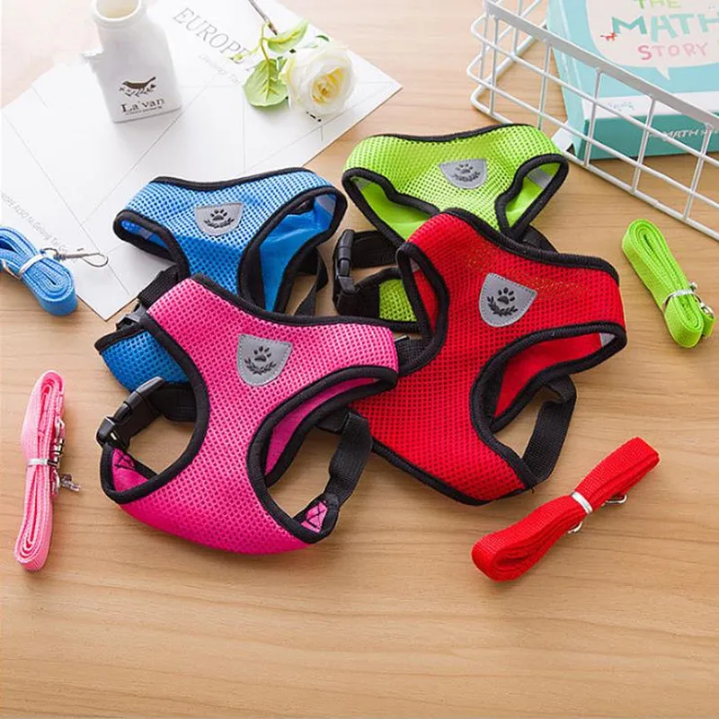 Pet Dog Harness Small Dog Chain Teddy Vest Puppies Chest Strap Breathable Mesh Harness Leash Pet Set Outdoor Perro Walking Leads
Pet Dog Harness Small Dog Chain Teddy Vest Puppies Chest Strap Breathable Mesh Harness Leash Pet Set Outdoor Perro Walking Leads