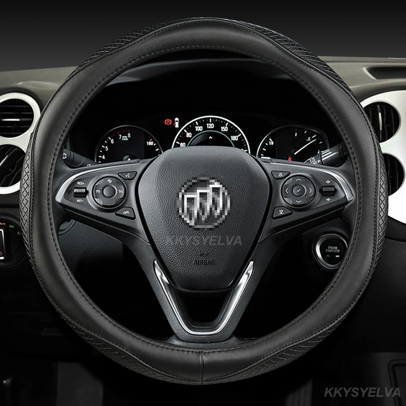 Genuine Leather Car Steering Wheel Covers 38cm Non-slip For Buick Lacrosse Excellet Verano Regal Auto Accessories
Genuine Leather Car Steering Wheel Covers 38cm Non-slip For Buick Lacrosse Excellet Verano Regal Auto Accessories