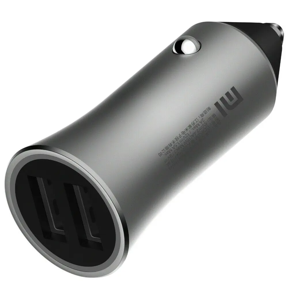 New Xiaomi Car Charger QC3.0 Fast Charge Dual USB for iPhone Samsung Huawei Quick Charge 5V/2.4A 18W Fast Charge with LED Light
New Xiaomi Car Charger QC3.0 Fast Charge Dual USB for iPhone Samsung Huawei Quick Charge 5V/2.4A 18W Fast Charge with LED Light