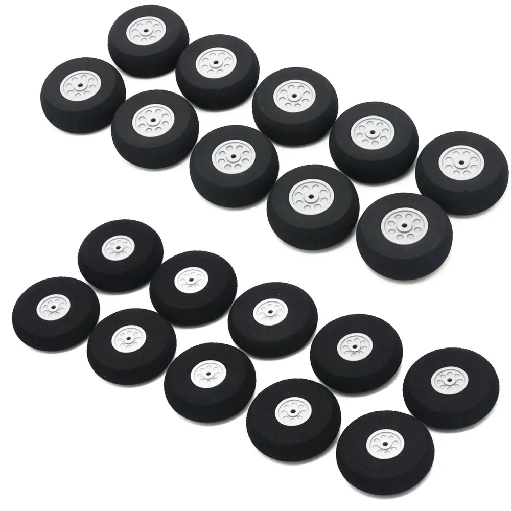 

Sponge Tire,10pcs/lot Airplane Wheels 16mm/20mm/30mm/40mm/45mm/50mm/55mm/65mm/75mm/85mm Airplane Sponge Wheels Sponge Tire Car