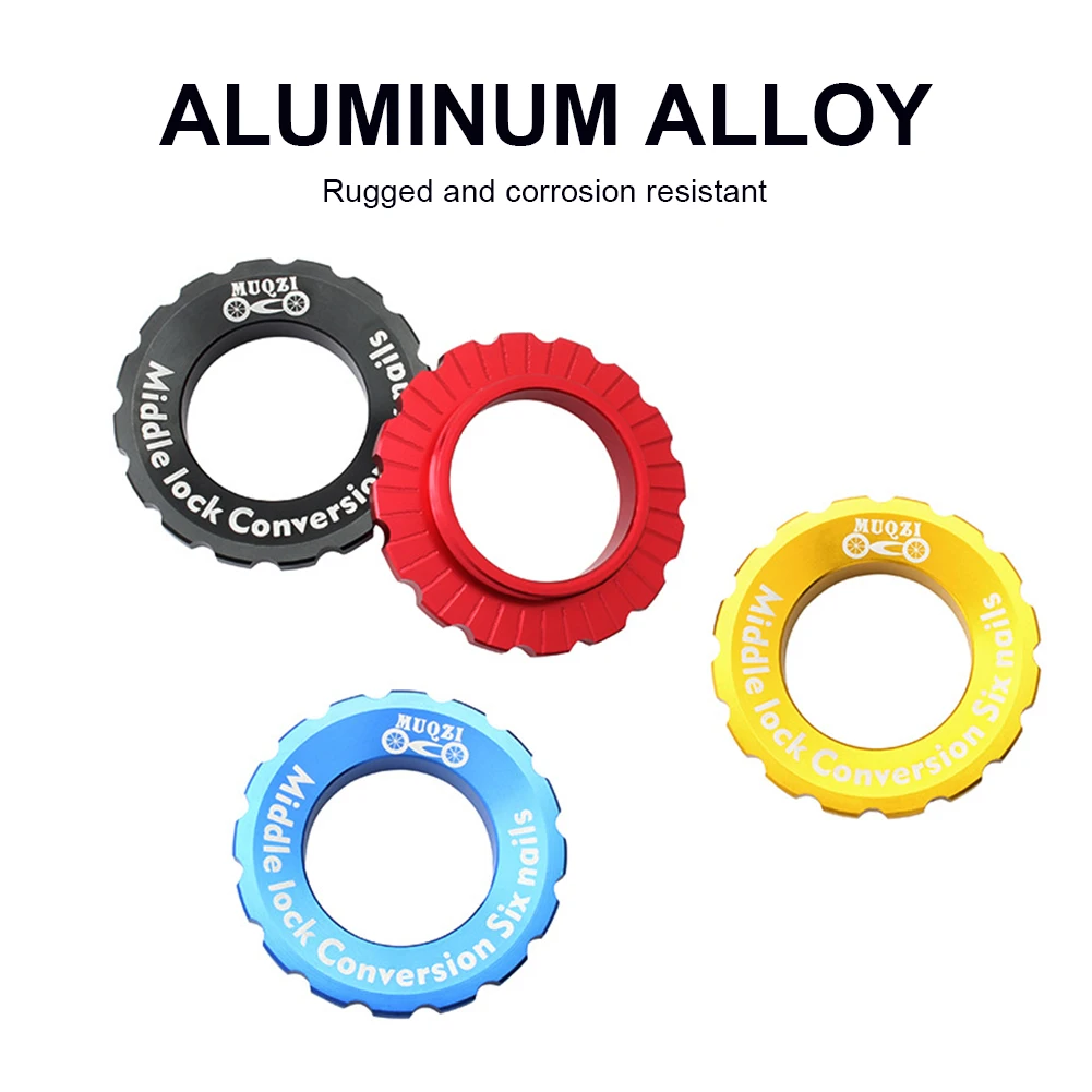Bicycle Centerlock To 6-Hole Adapter Mountain Bike Hub Center Lock Conversion 6 Bolt Disc Brake Rotor
Bicycle Centerlock To 6-Hole Adapter Mountain Bike Hub Center Lock Conversion 6 Bolt Disc Brake Rotor