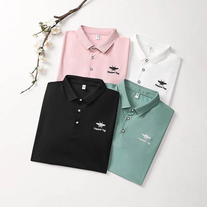 Polo Shirt Men's cotton T-shirt Lapel embroidery 2021 new summer versatile business leisure short sleeve young and middle-aged
Polo Shirt Men's cotton T-shirt Lapel embroidery 2021 new summer versatile business leisure short sleeve young and middle-aged