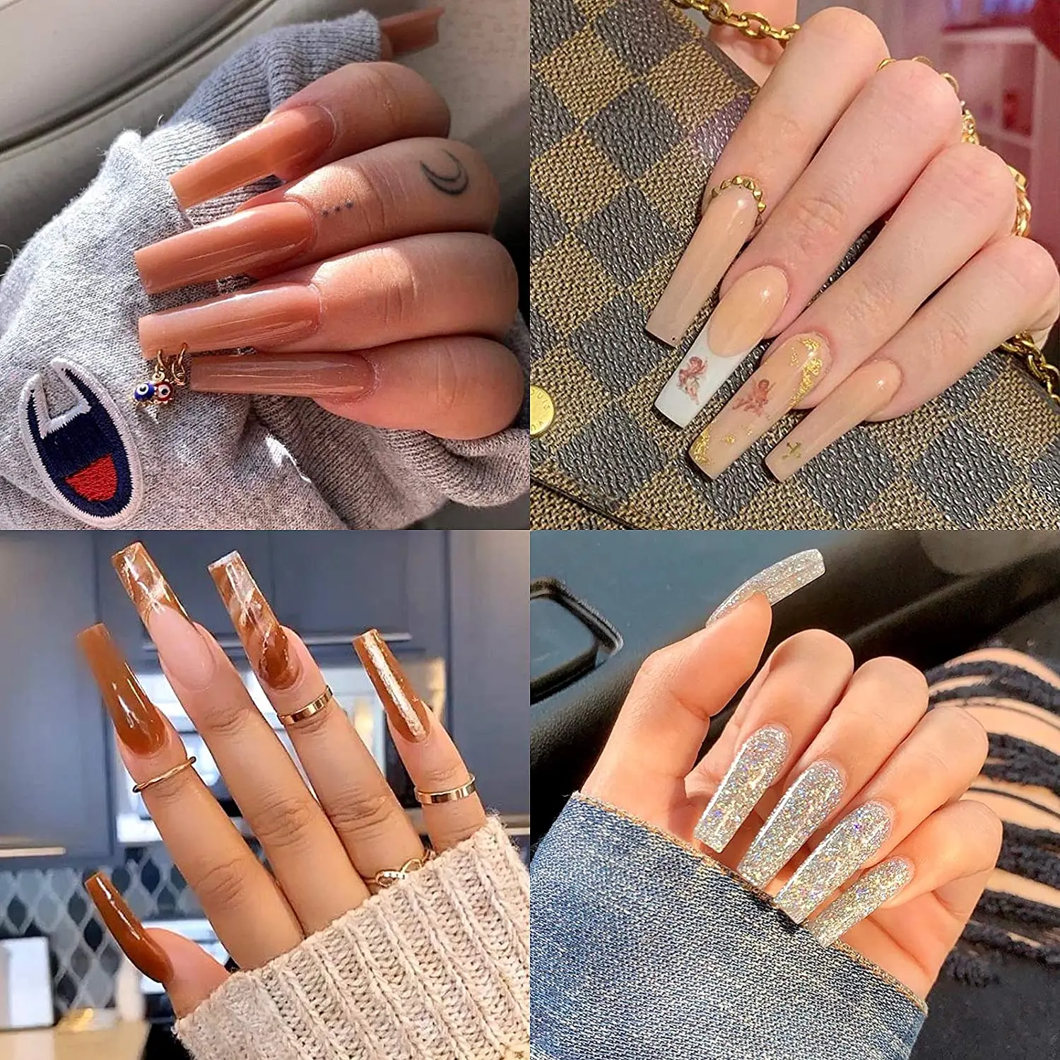500/240/100pcs/ box XXL Clear/Natural Fake Nails Ballerina 12 Size Tips Art UV Gel Ultra Flexible French Coffin False Nail
500/240/100pcs/ box XXL Clear/Natural Fake Nails Ballerina 12 Size Tips Art UV Gel Ultra Flexible French Coffin False Nail