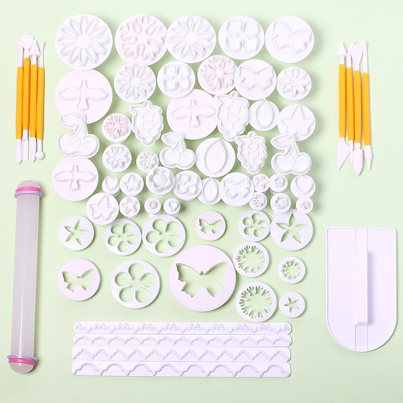 68PCS Cookies Cutter Baking Mould Biscuit Cake Decor Cookie Dessert Food Grade Plastic Mold Kitchen Baking Decoration Tools
68PCS Cookies Cutter Baking Mould Biscuit Cake Decor Cookie Dessert Food Grade Plastic Mold Kitchen Baking Decoration Tools
