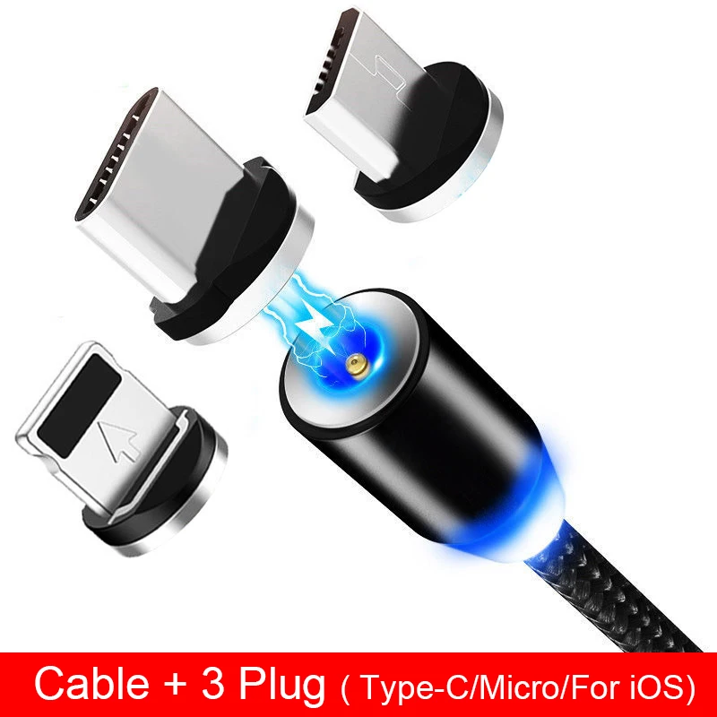3 in 1 Magnetic Cable For iPhone USB Type C Micro USB Mobile Phone Cable Magnet Chager Phone Cords Type-C Android Cable
3 in 1 Magnetic Cable For iPhone USB Type C Micro USB Mobile Phone Cable Magnet Chager Phone Cords Type-C Android Cable