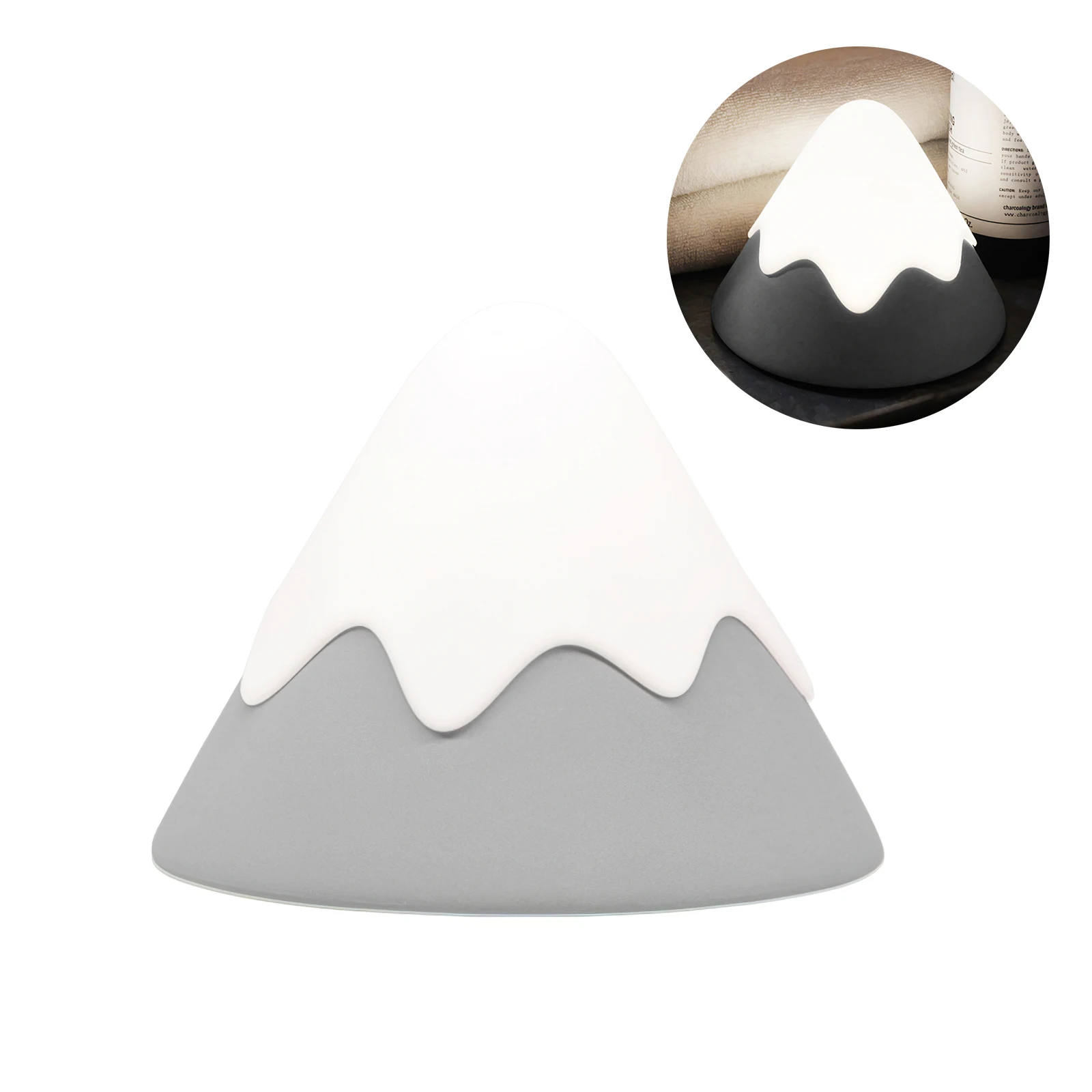 Snow Mountain Night Lights LED Rechargeable Atmosphere Light Adjustable Baby Feeding Night Light Eye Protection Desk Lamp 
Snow Mountain Night Lights LED Rechargeable Atmosphere Light Adjustable Baby Feeding Night Light Eye Protection Desk Lamp