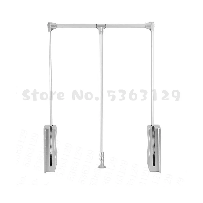 Lifting/ Pull Down Clothe Rock Adjustable Width Wardrobe Holder Hanging Rail Soft Return Space Saving 30Kg Loading 3 sizes
Lifting/ Pull Down Clothe Rock Adjustable Width Wardrobe Holder Hanging Rail Soft Return Space Saving 30Kg Loading 3 sizes