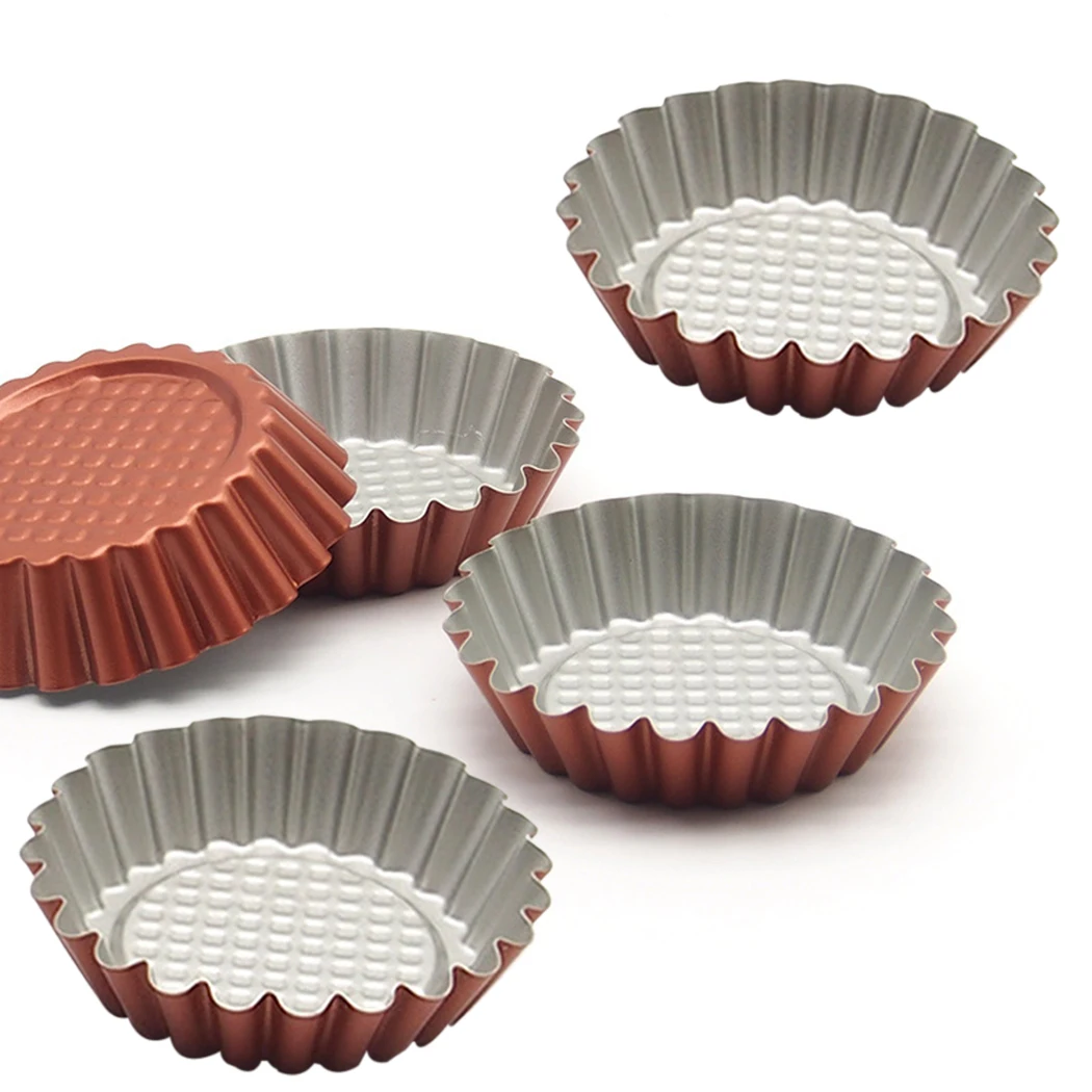 5PCS Egg Tart Mold Non-stick Chrysanthemum Cake Mold Cookie Mold Cupcake Mold Kitchen Baking Accessories
5PCS Egg Tart Mold Non-stick Chrysanthemum Cake Mold Cookie Mold Cupcake Mold Kitchen Baking Accessories