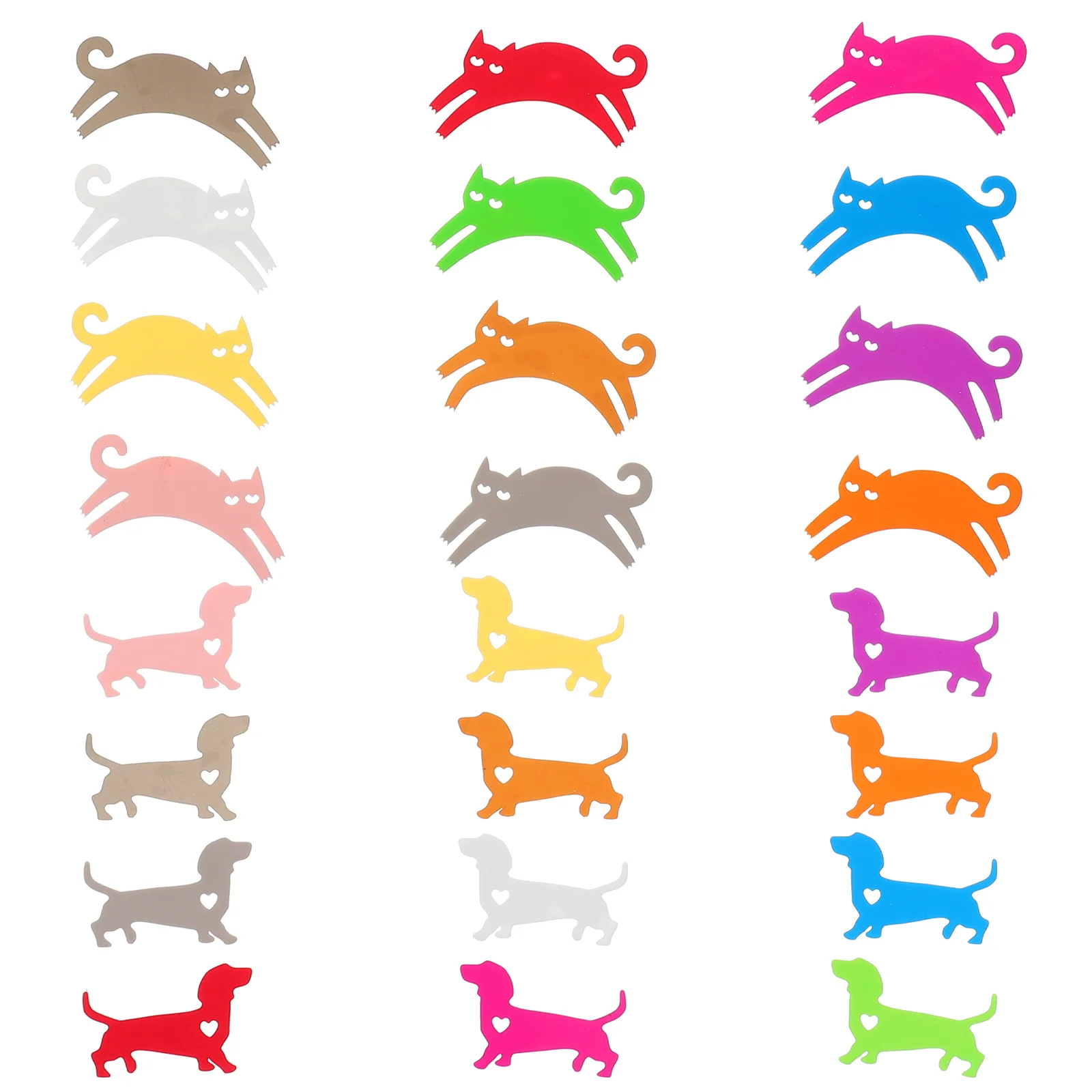 24 шт. силиконовые шармы, очаровательные Мультяшные маркеры в виде кота (разные цвета) 
24 шт. силиконовые шармы, очаровательные Мультяшные маркеры в виде кота (разные цвета)