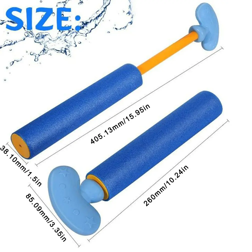 6 Pack Foam Water Blaster Set Pool Toys Water Toy for Kids Water Toy Blaster send out Swimming Pool Outdoor Beach Play Game
6 Pack Foam Water Blaster Set Pool Toys Water Toy for Kids Water Toy Blaster send out Swimming Pool Outdoor Beach Play Game