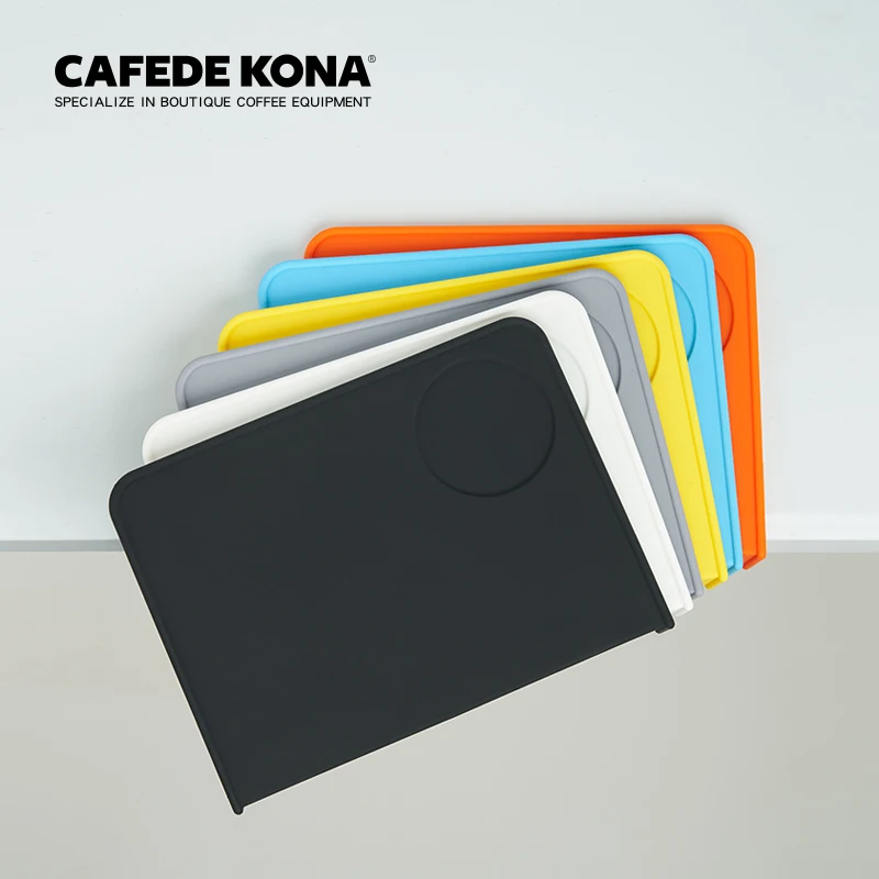 Cafede Kona Corner Tamping Mat Silicone Rubber 148mm X 202mm Cushioned Tamping Mat Protects Your Countertop Anti-slip Rubber
Cafede Kona Corner Tamping Mat Silicone Rubber 148mm X 202mm Cushioned Tamping Mat Protects Your Countertop Anti-slip Rubber