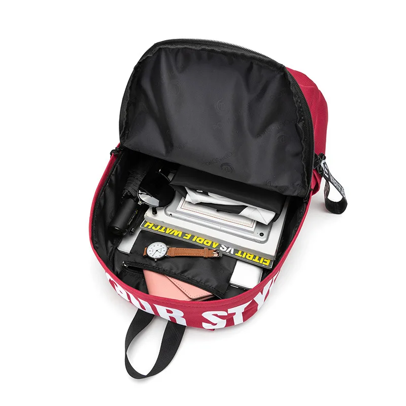 Canvas backpack men and women Korean version of junior high school students bag wild large capacity outdoor travel backpack
Canvas backpack men and women Korean version of junior high school students bag wild large capacity outdoor travel backpack