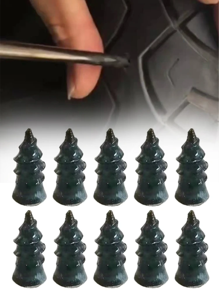 10 Pcs Rubber Vacuum Tyre Repair Nail For Motorcycle Tubeless Tyre Repair Rubber Nails Self-tire Repair Wear Resistance
10 Pcs Rubber Vacuum Tyre Repair Nail For Motorcycle Tubeless Tyre Repair Rubber Nails Self-tire Repair Wear Resistance